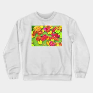 Lily Pad Faces Crewneck Sweatshirt